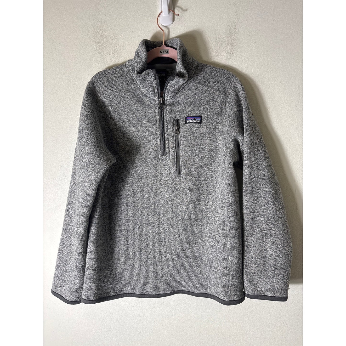 Patagonia Boys 1/4 Zip Better Sweater Sz 10 (M)