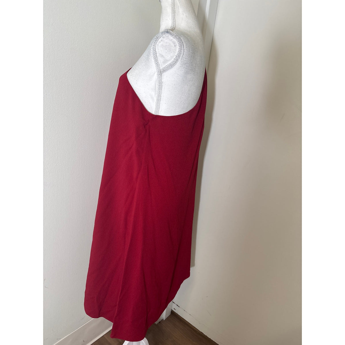 NWT Theory Crimson Red Rosina Crepe Dress Sz 12