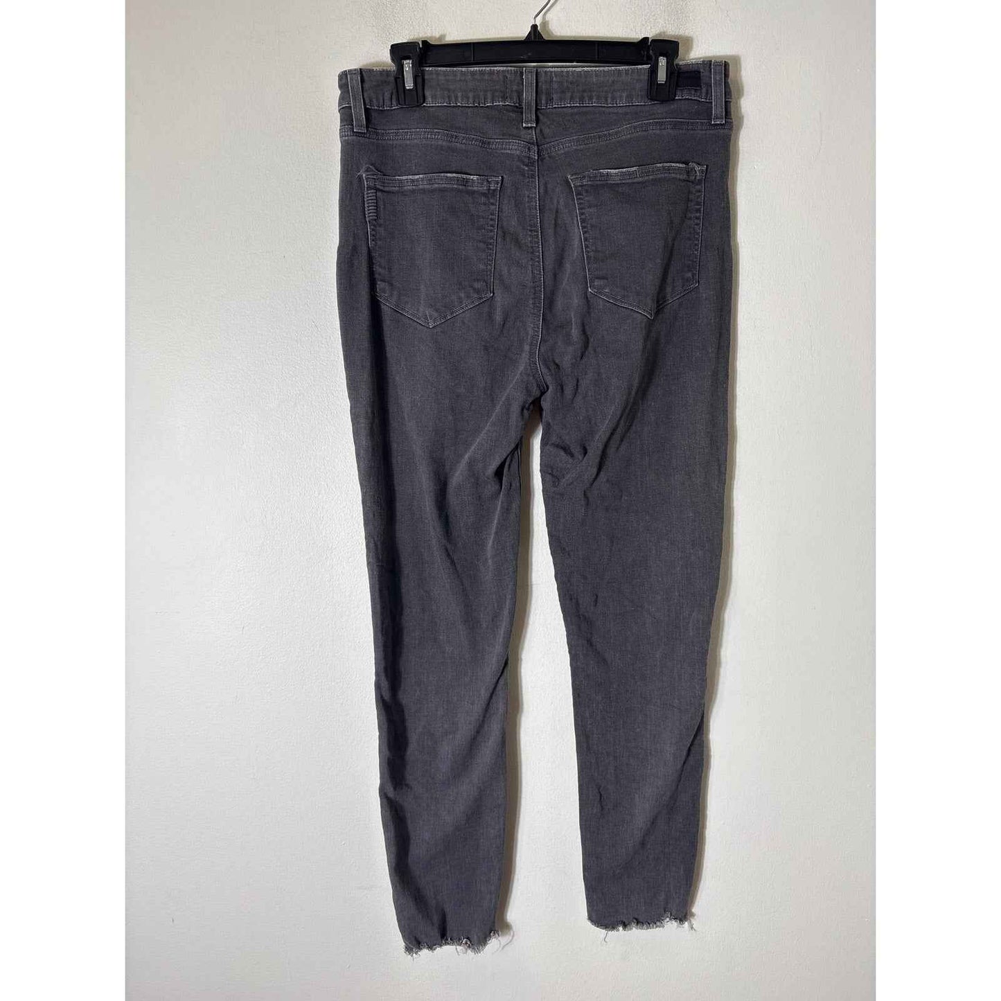 Paige Dark Gray "Hoxton Ankle" Skinny Jeans Sz 31