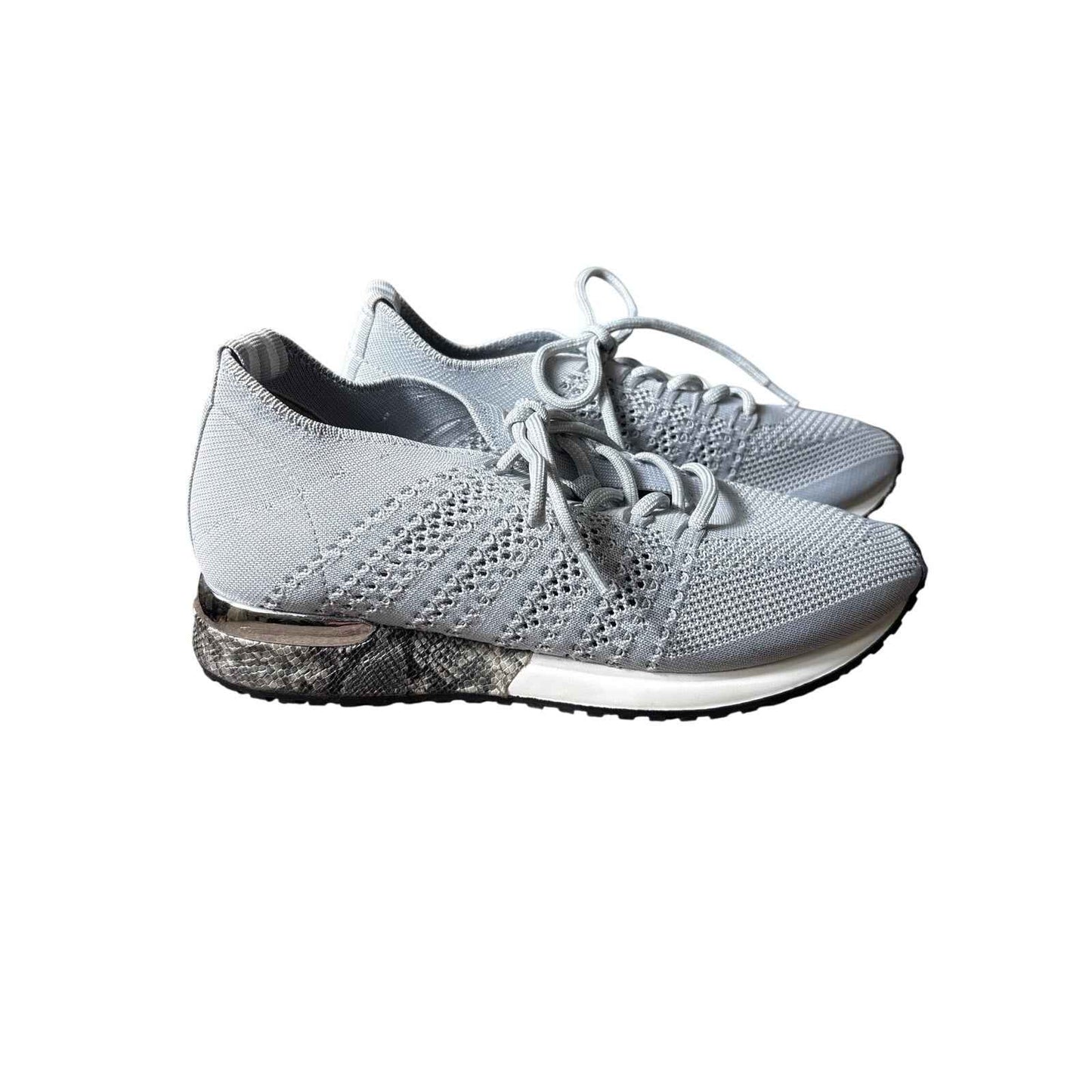 J/Slides Urban Sport Gray/Silver Fashion Sneakers Sz 8
