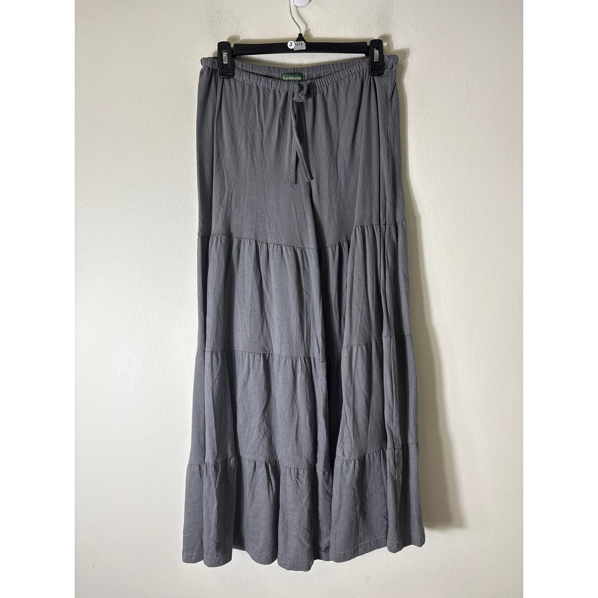 Kathmandu Gray Cotton Wide Leg Pull On Pants sz M
