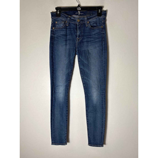 Seven For All Mankind The Ankle SKinny Sz 28