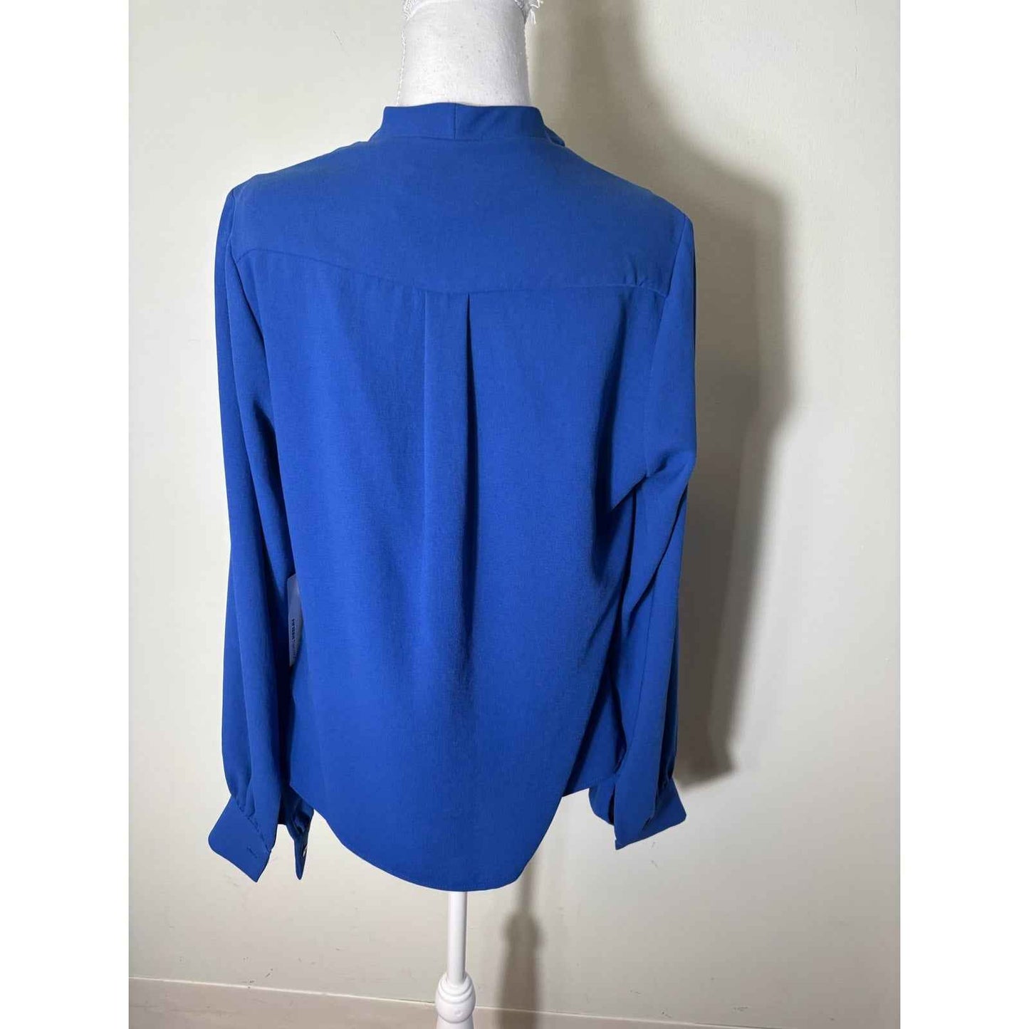 NWT Fifteen Twenty Cobalt Blue Long Sleeve Cowlneck Top Sz M