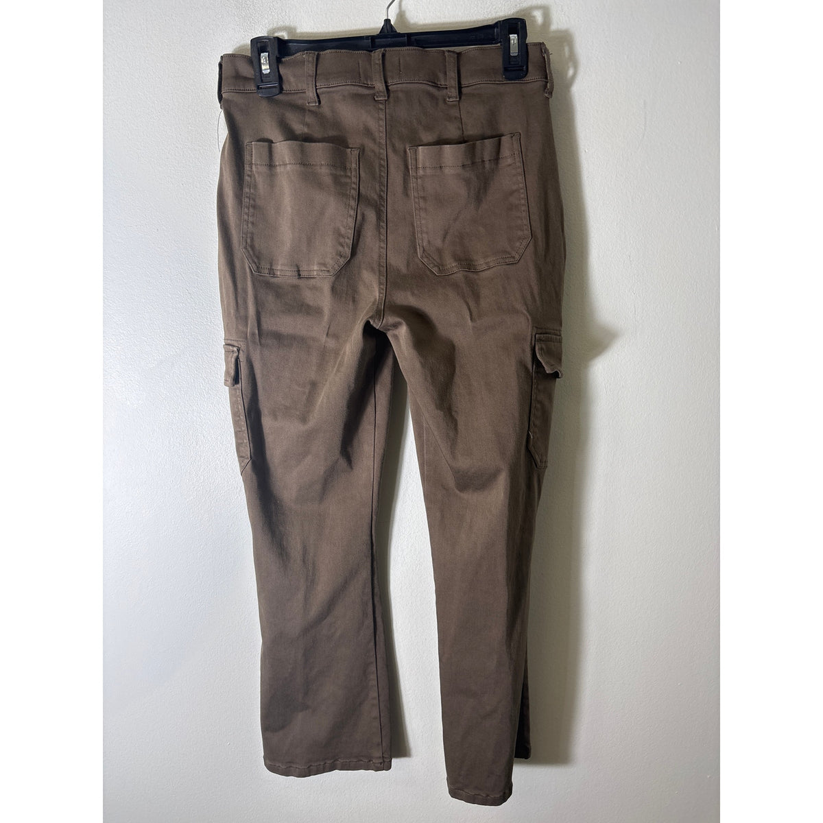 Everve  Brownish Green Cargo Ankle Pants Sz 27
