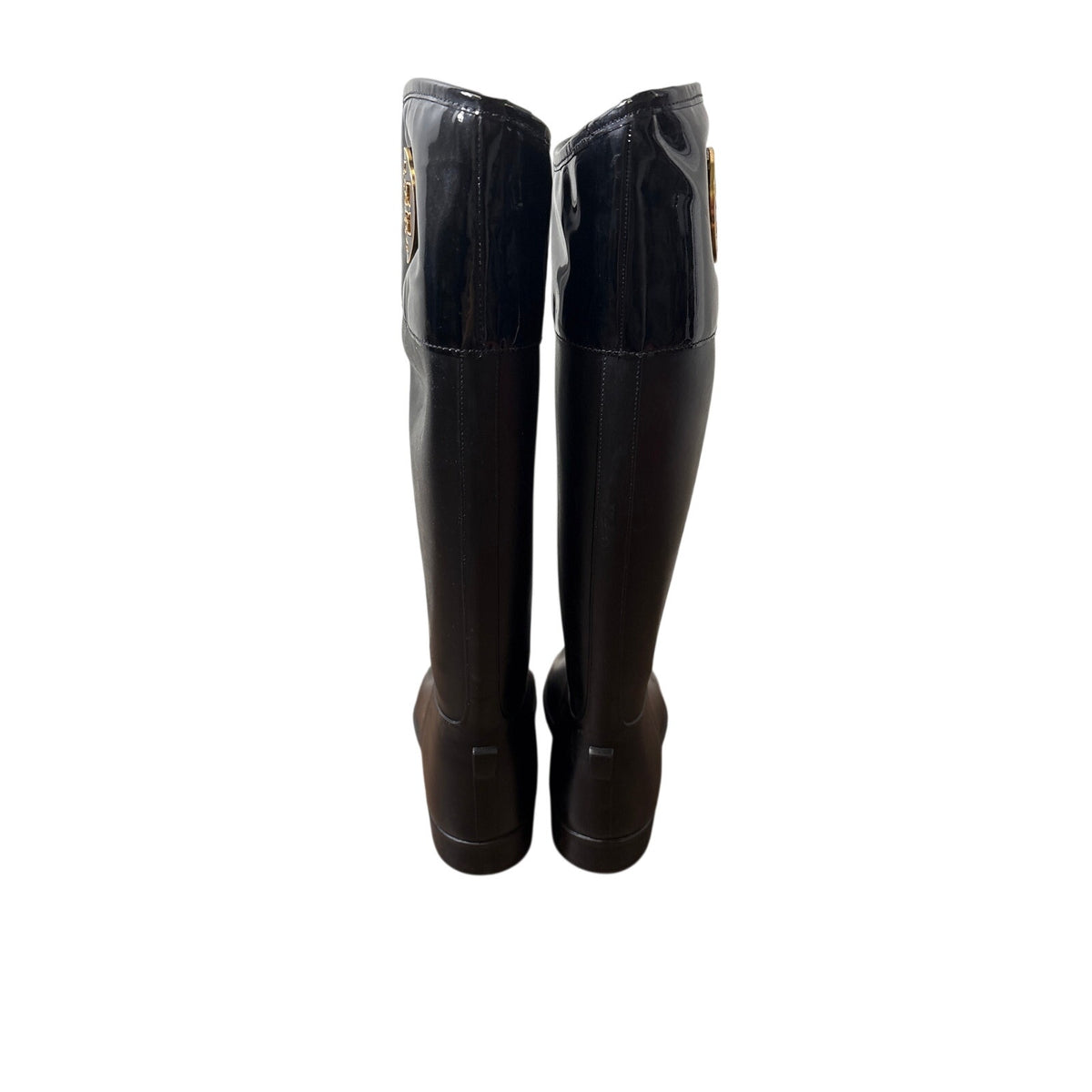 Tory Burch Black Winnie Ridding Boot Sz 9
