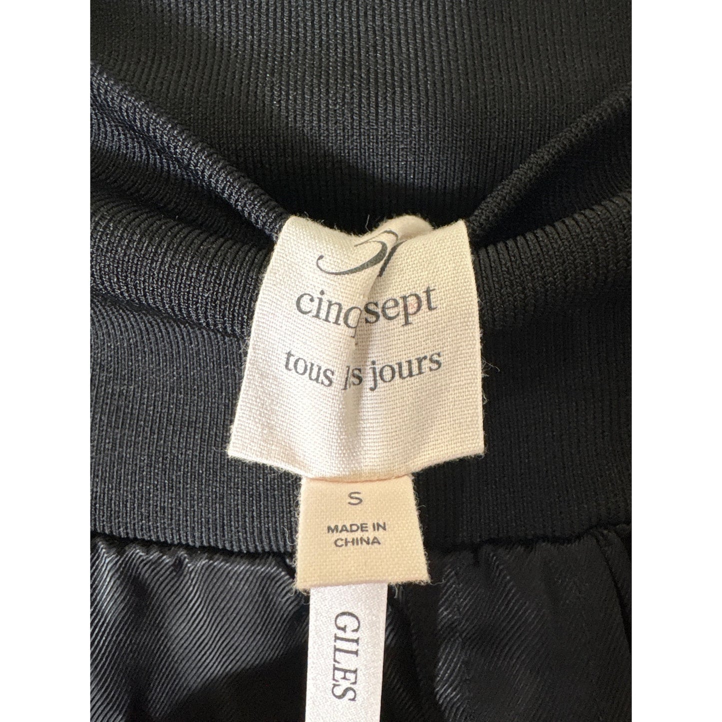 Cliq a Sept Black Giles Cargo Joggers Sz S