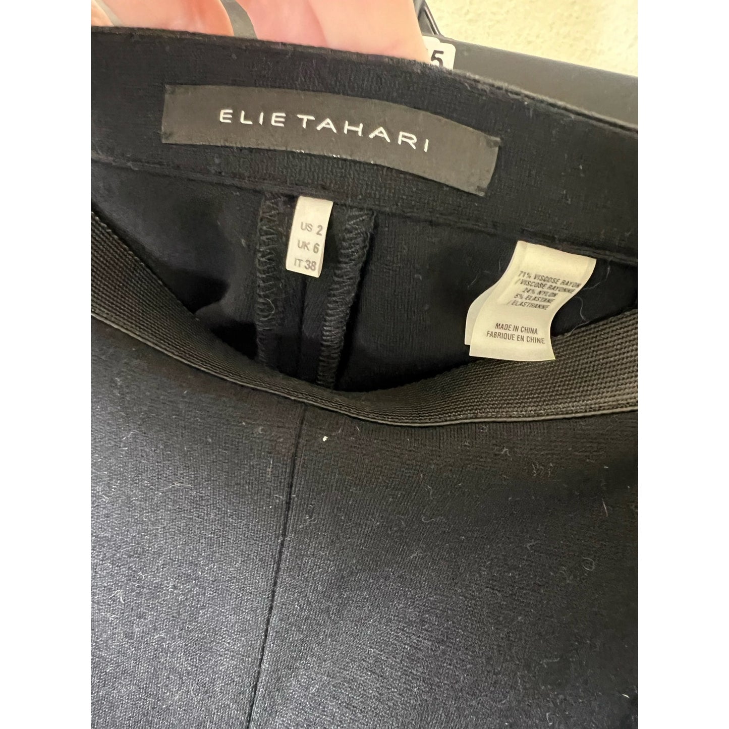 Ellie Tahari Black Pants Sz 2