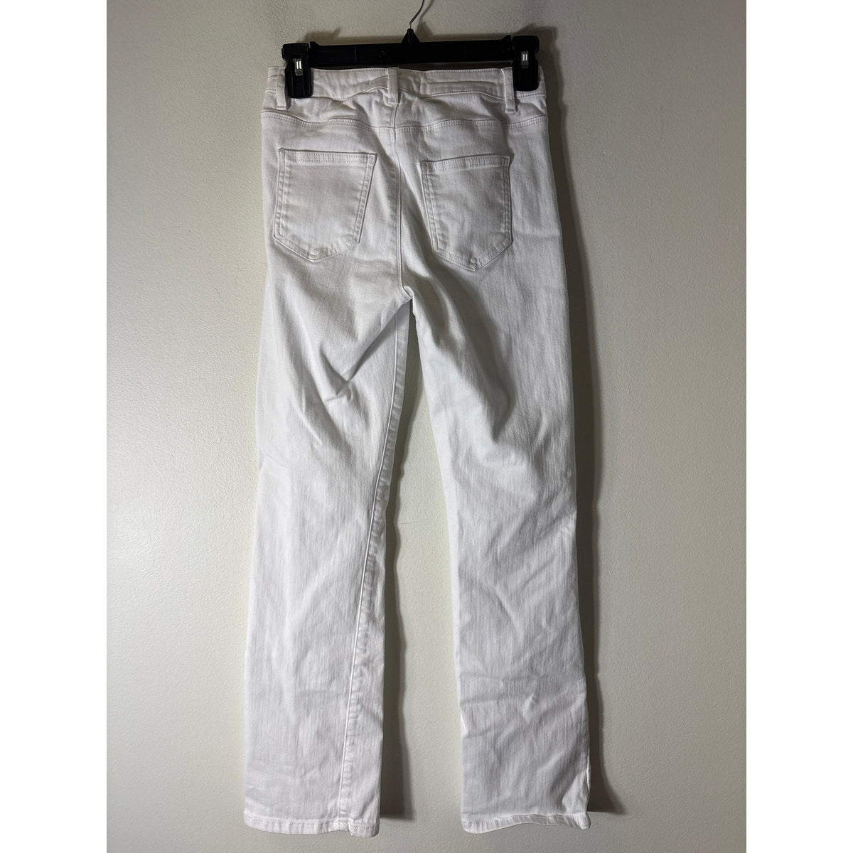 Elliot Lauren White Straight Leg Denim Jeans Sz 4