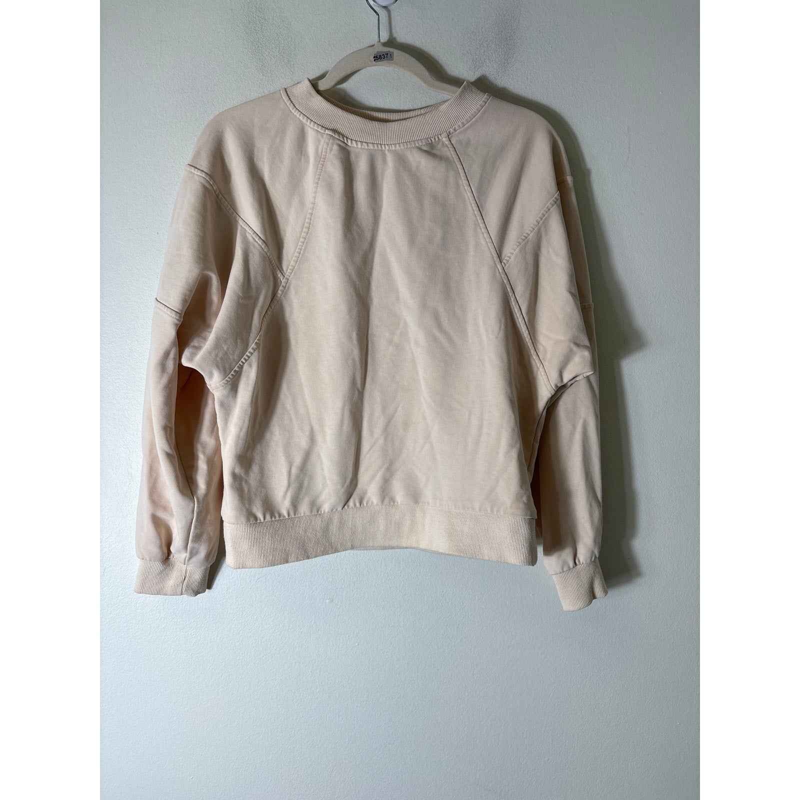 Merokeety Cream Sweat Shorts Set Sz S