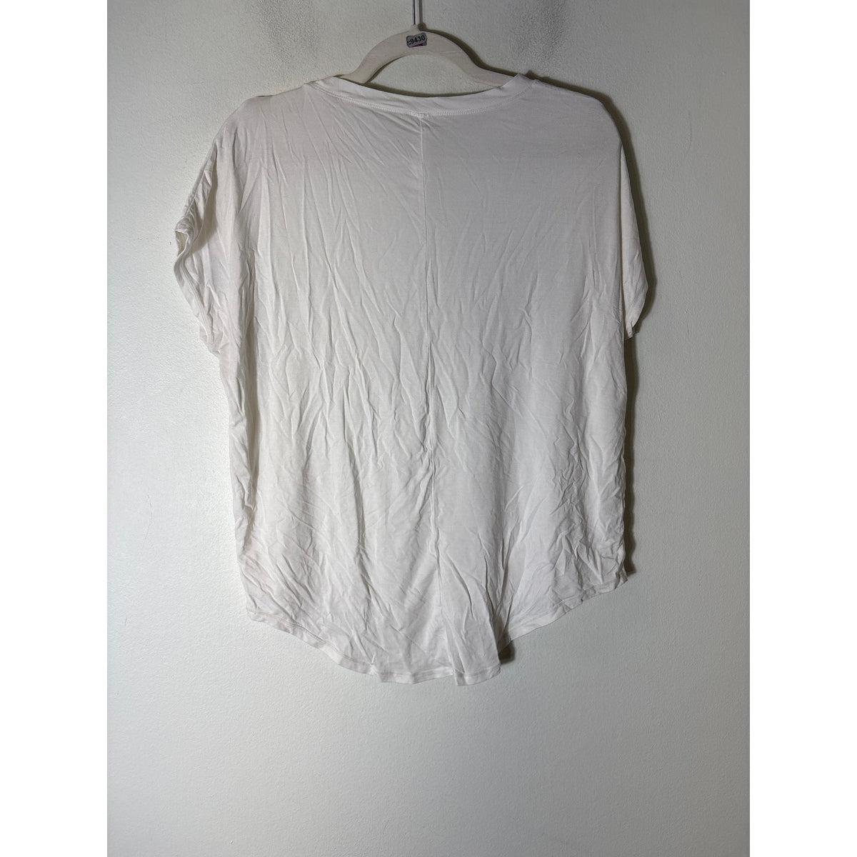 Bubblelime white short sleeve shirt Sz S