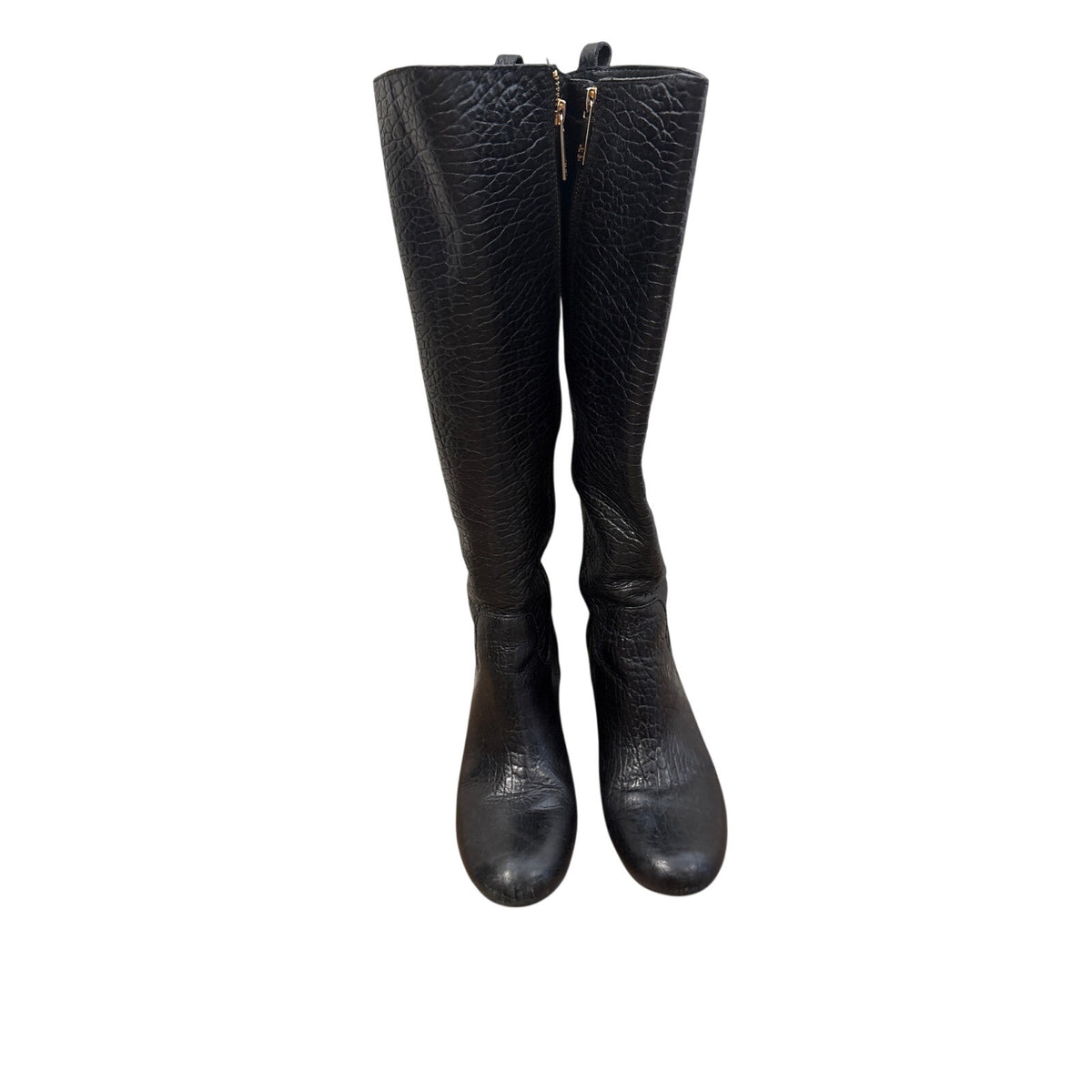 Tory Burch Black Dabney Wedge Boot Sz 8