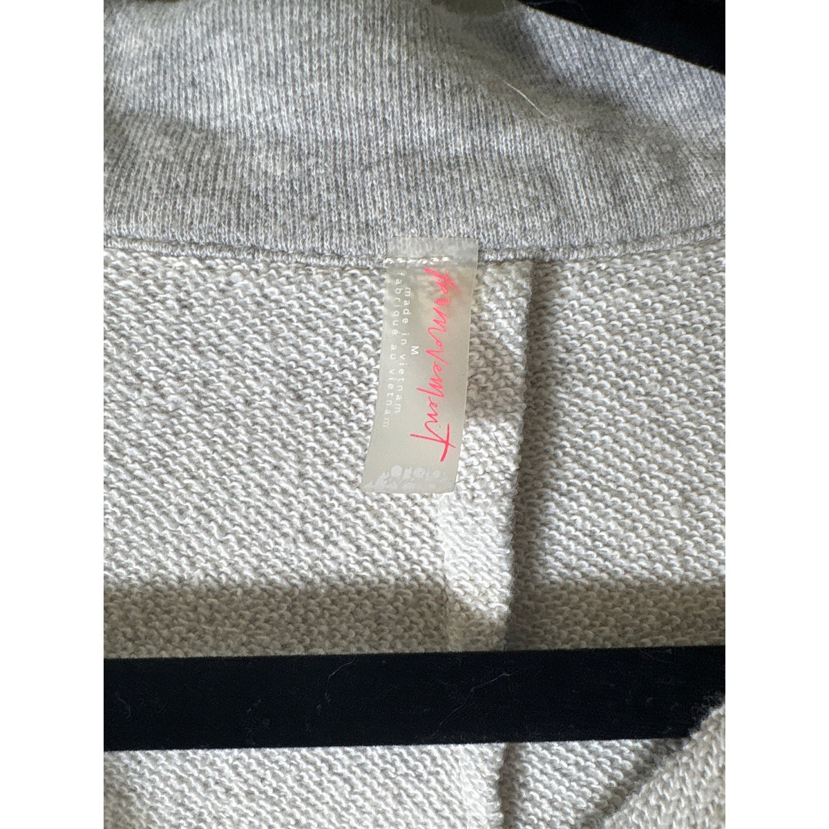 Free People Gray Sweatshirt Pullover Sz M