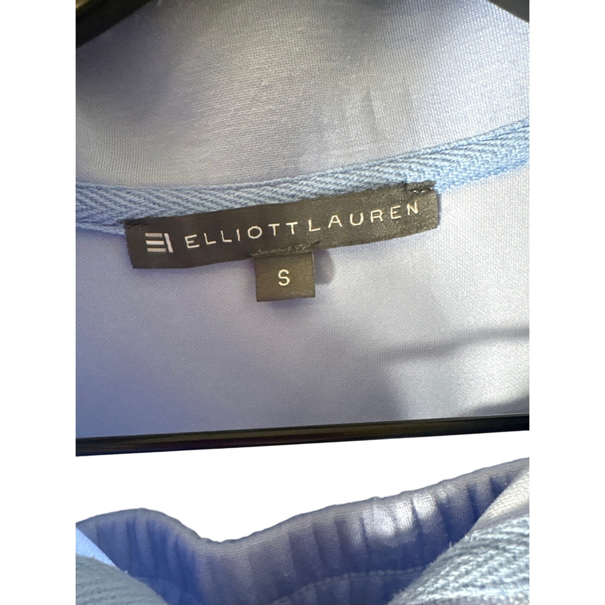 Elliott Lauren Light Blue Athleisure Set Sz S/M