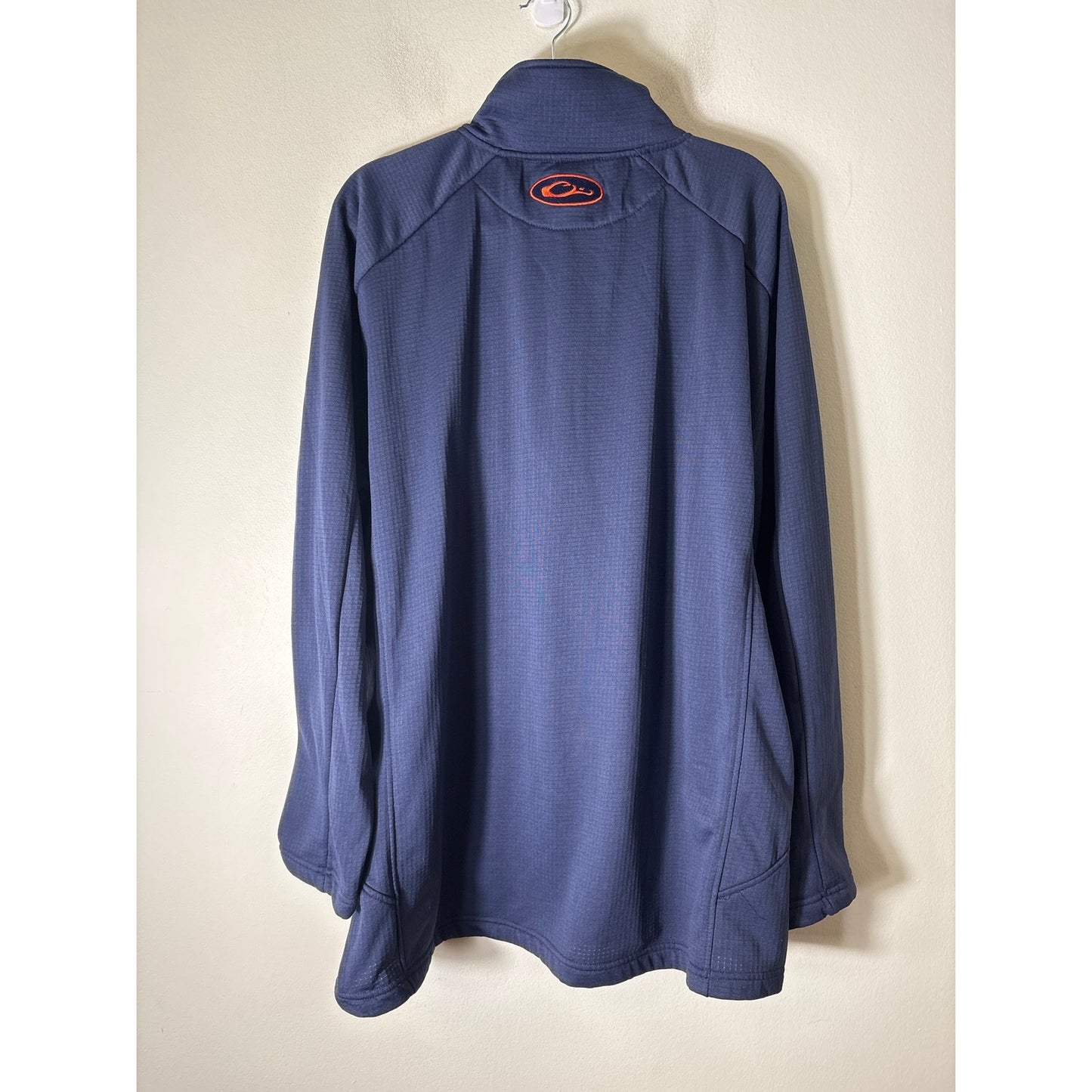 Mens Drake Long Sleeve Quarter Zip Auburn Pull Over Sz 2X