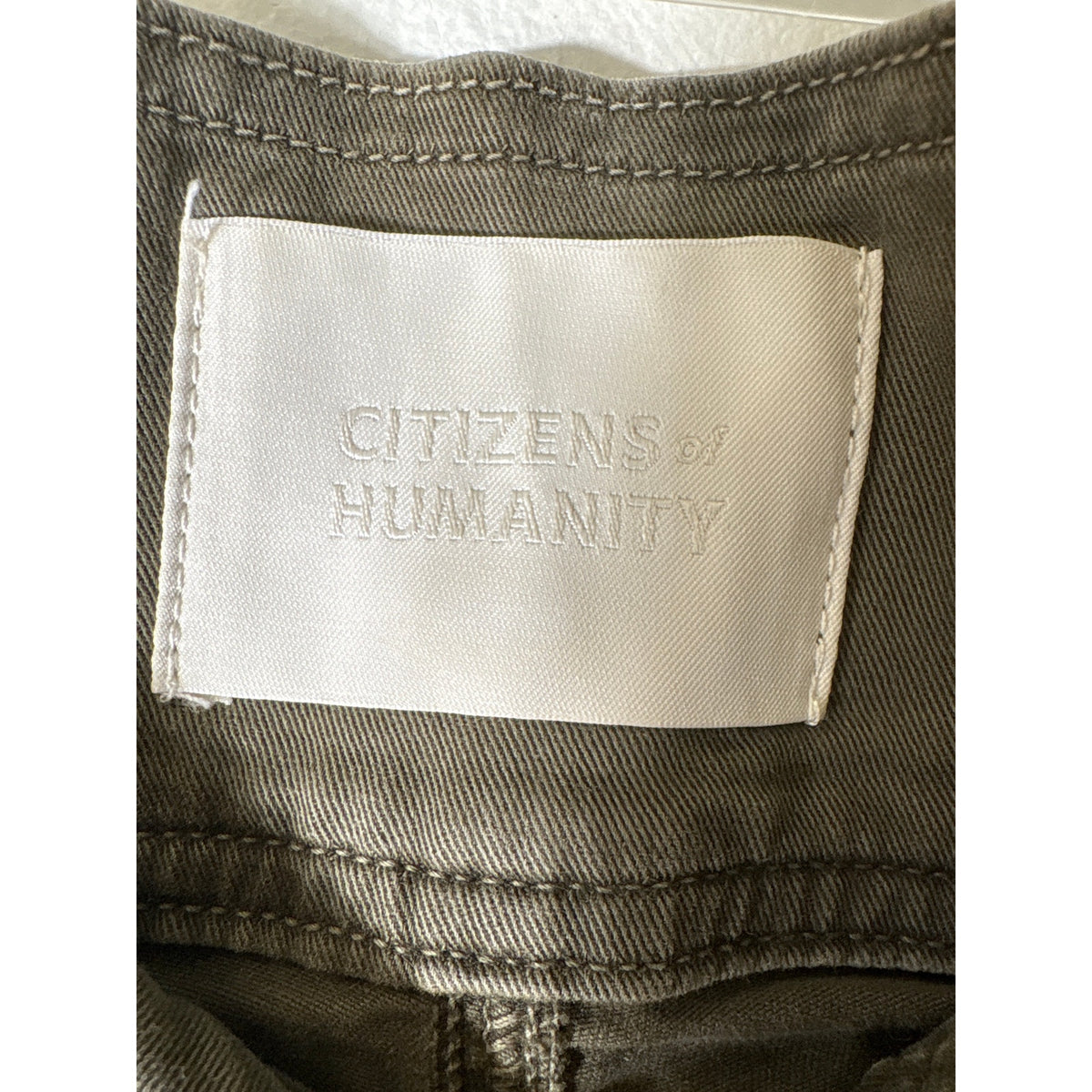 Citizens of Humanity Gray Wide Leg Cotton Pants Sz 28