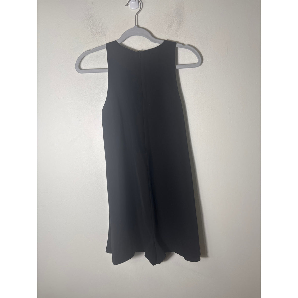 Zara Black Sleeveless Mini Romper Sz S