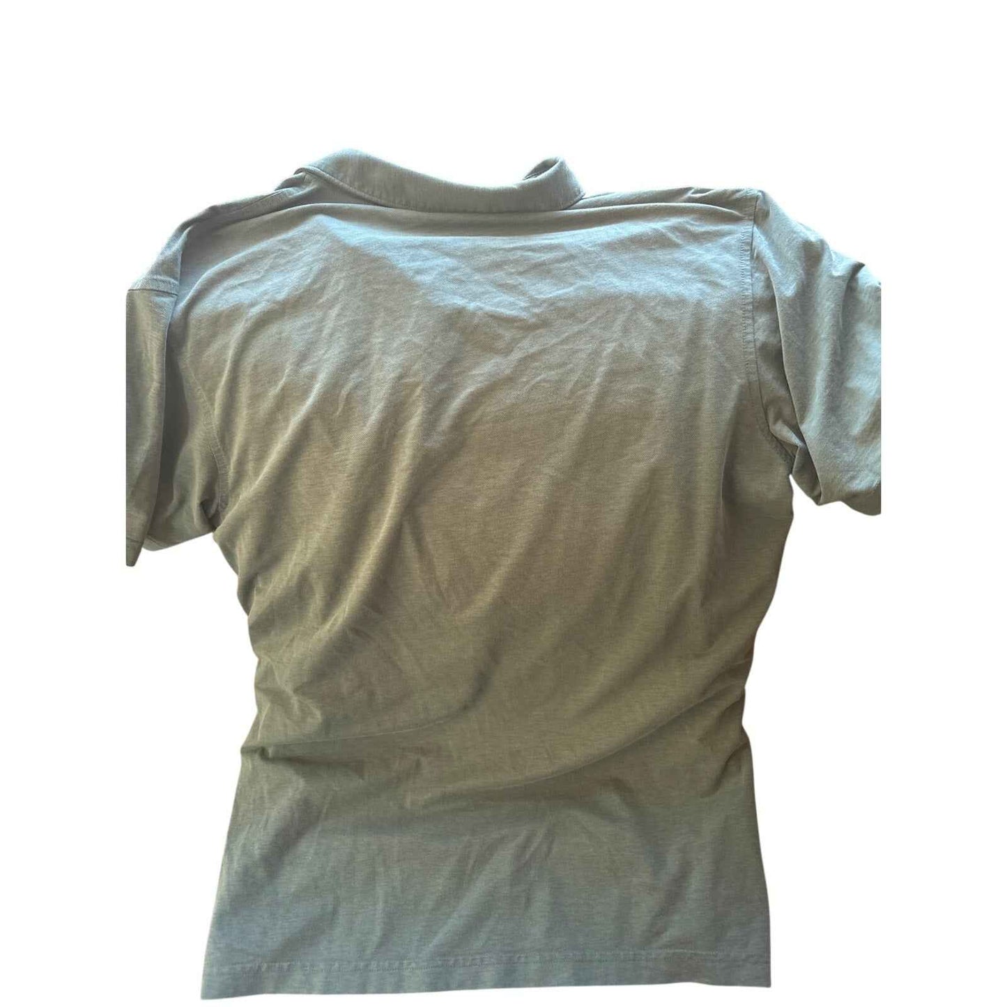 Men's Peter Millar Medium Green Short Sleeve Spartan Golf Shirt Sz L