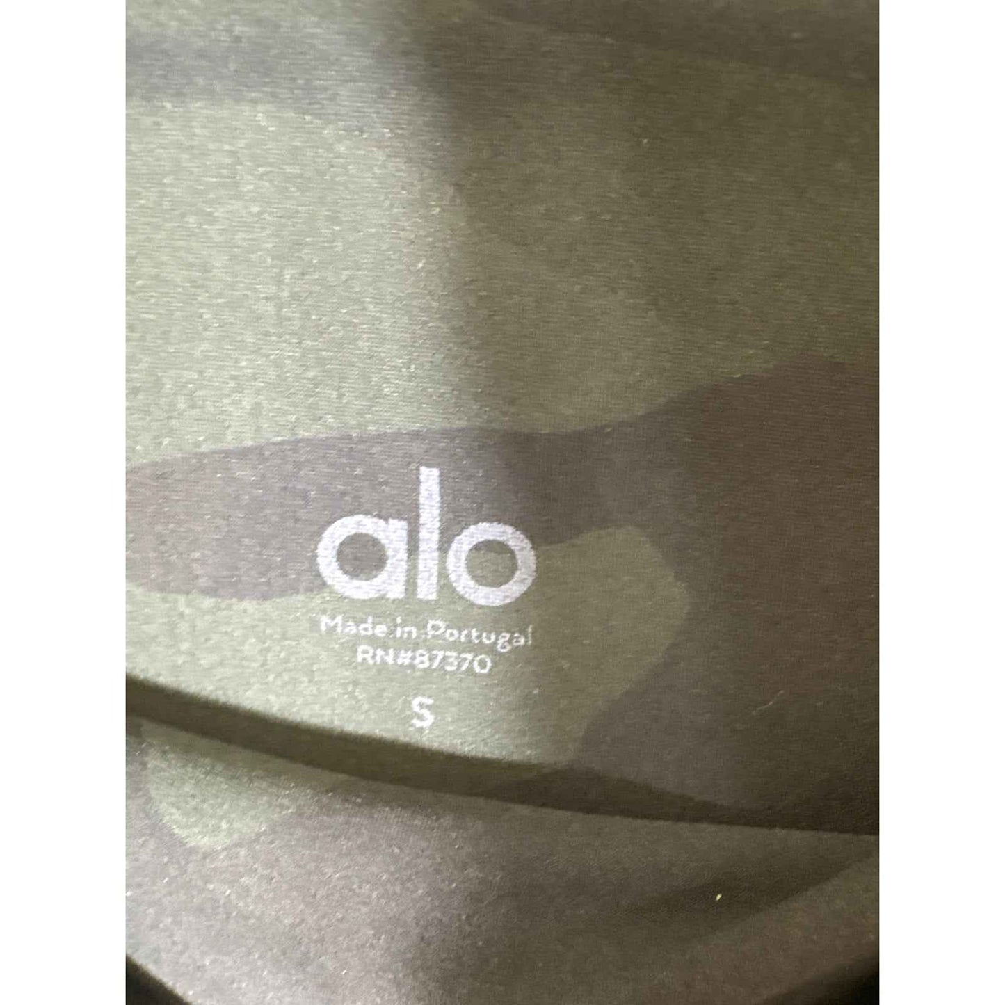 Alo Yoga Dark Gray Camo Athletic Leggings Sz S