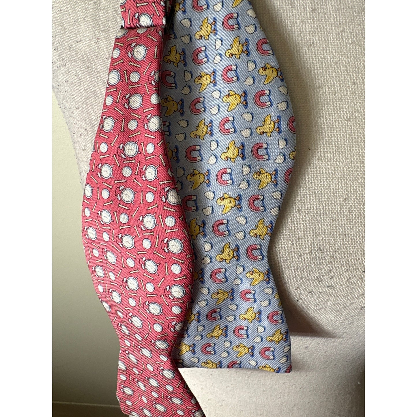 Men's Vineyard Vines Bundle of 2 Bow ties OS