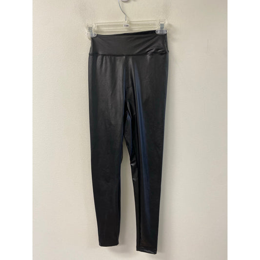 Aerie Black Offline Faux Leather Leggings Sz SP