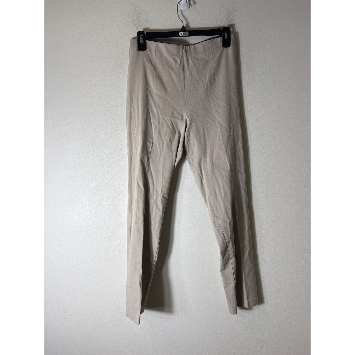 Equestrian Tan Pull On Ankle Pants Sz 2
