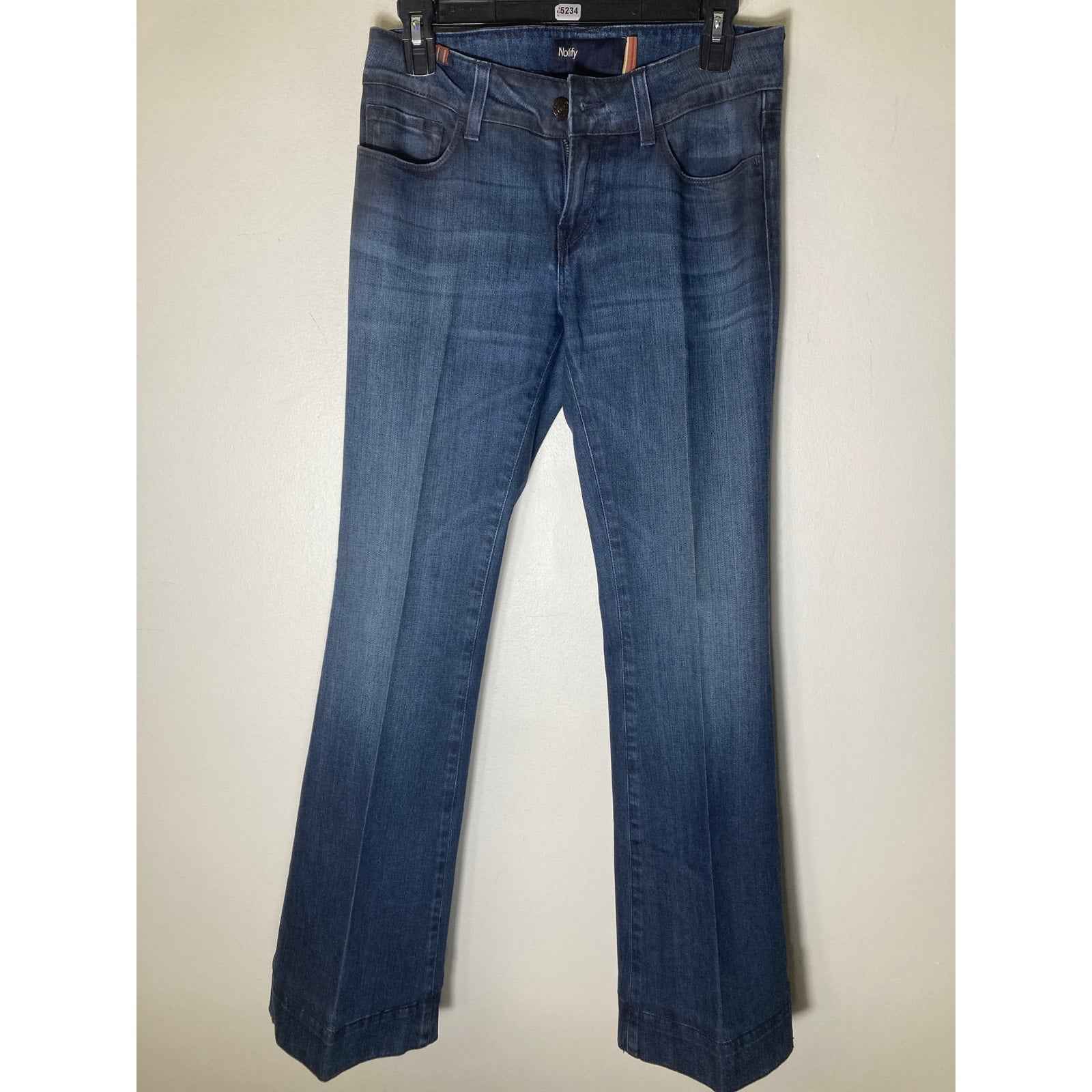 Notify Flare Dark Wash Denim Sz 28