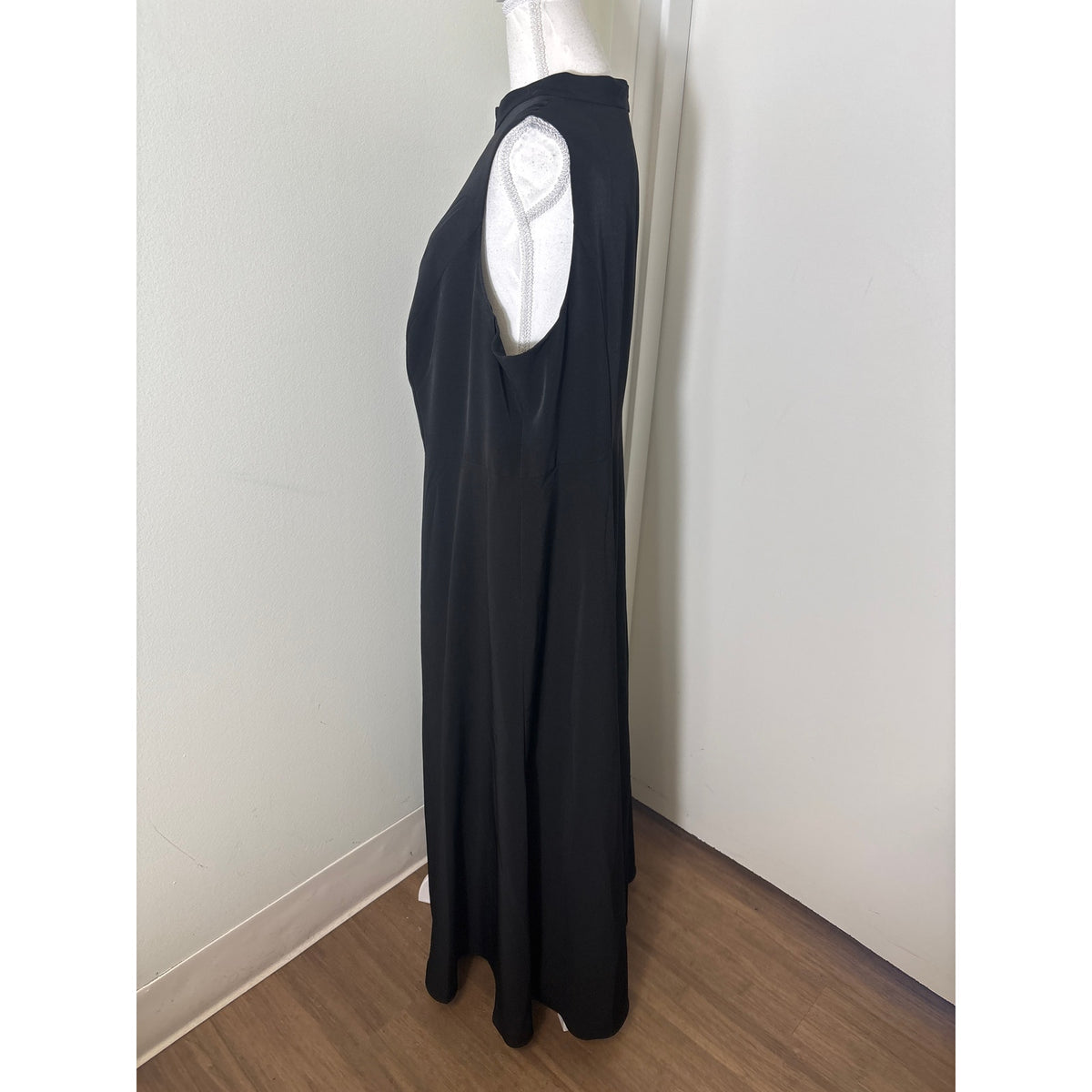 Adrianna Papell Black Sleeveless Romper Sz 16
