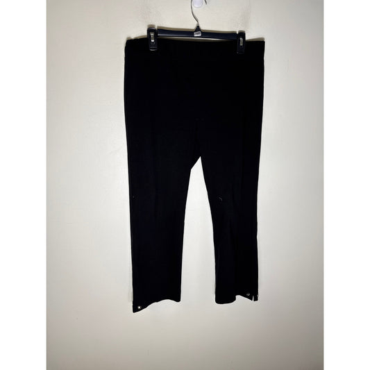 Elliott Lauren Black Pull ON Pants sz 14