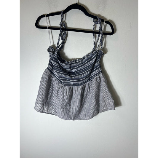 Girls Love Brand blue tie top small