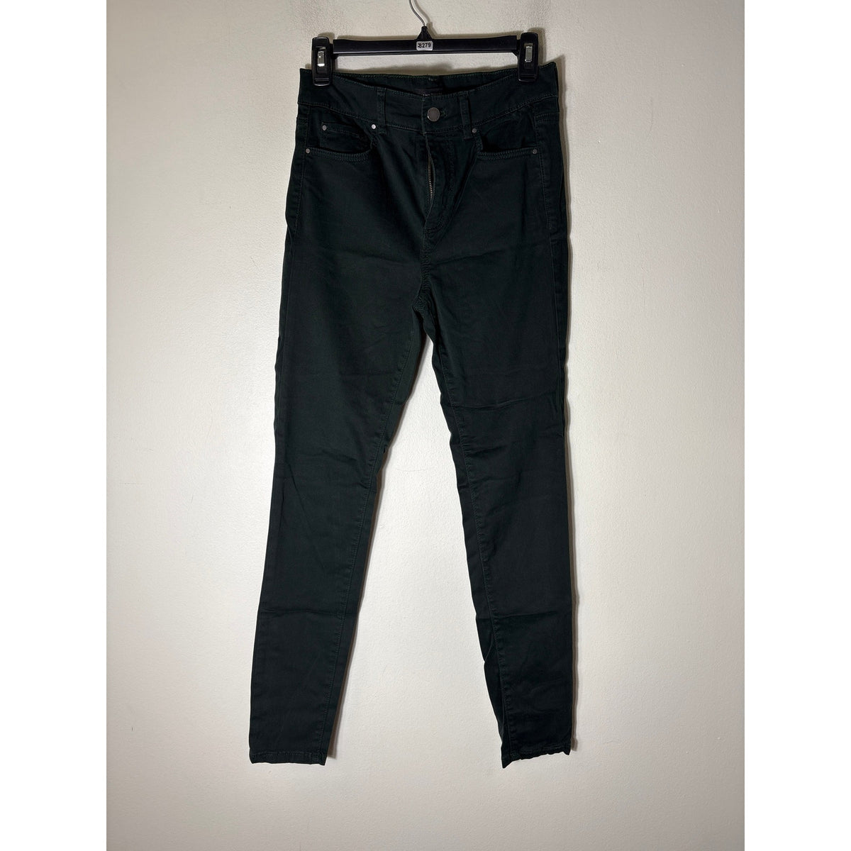 Ann Taylor Dark Green High Rise Skinny Jeans Sz 4
