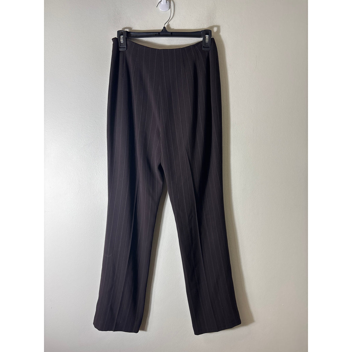 Dana Buchman Brown Pin Stripe Trousers Sz 0