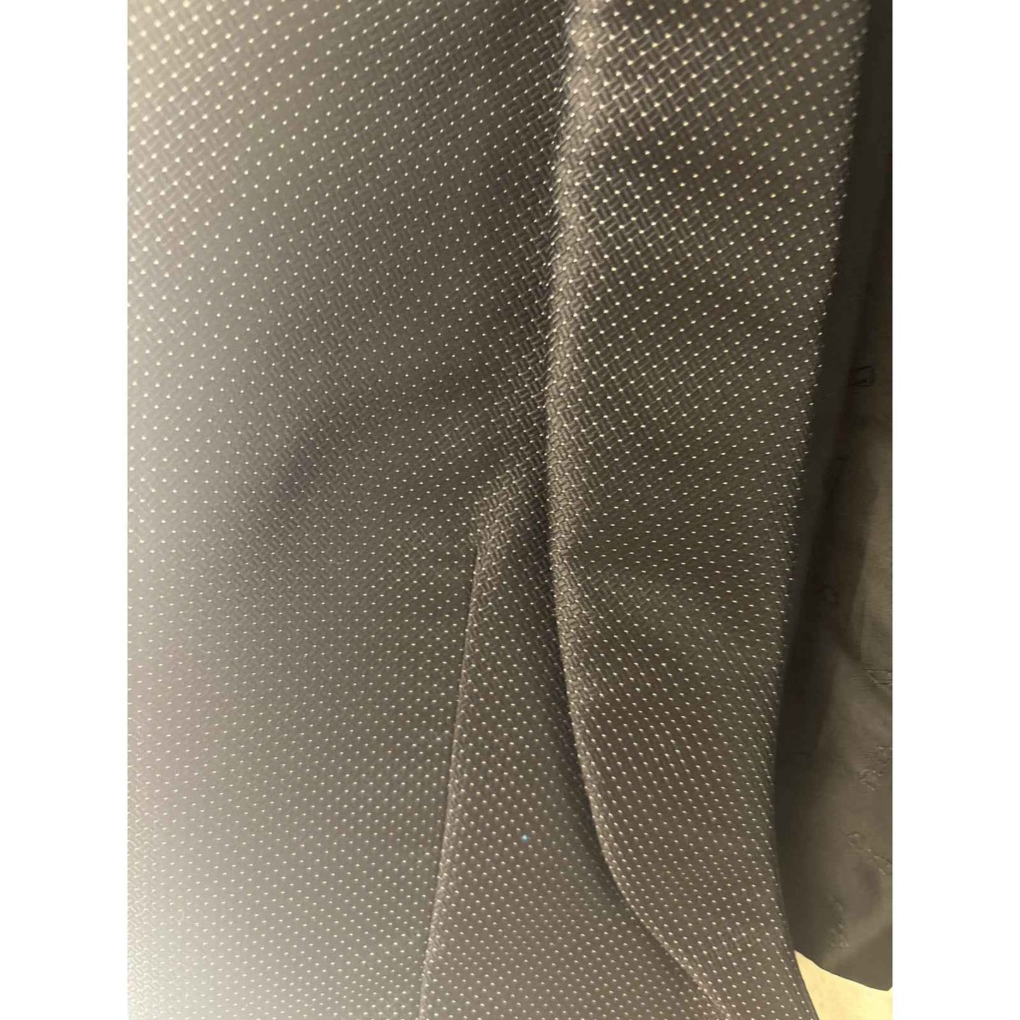 Carrot & Gibbs Silk Textured Dot Tux Vest and Bow Tie Set Sz L