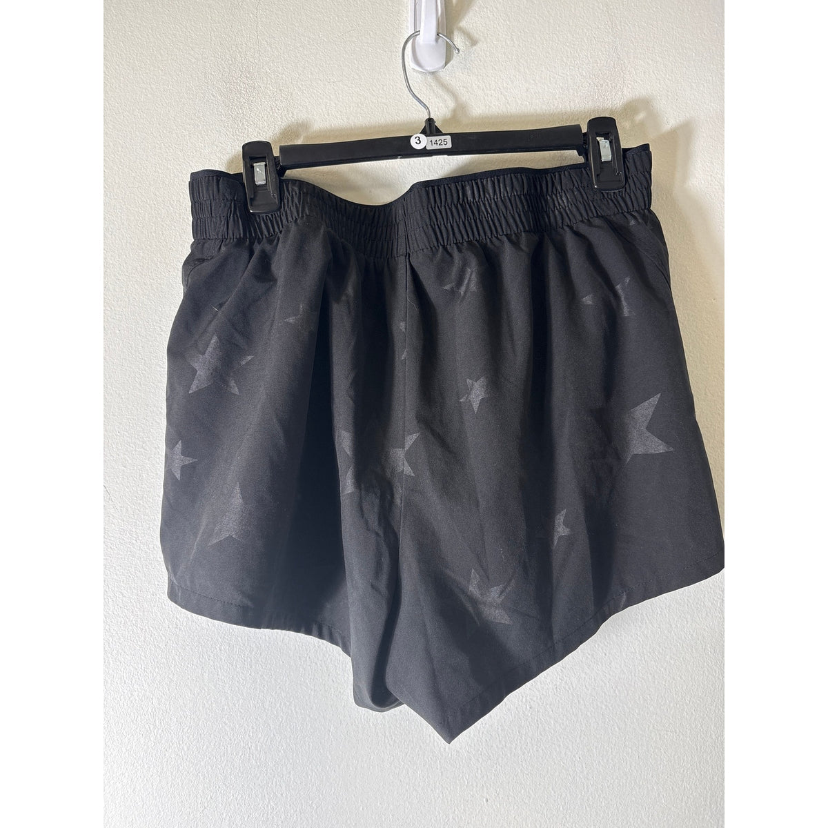 Gap Fit Black Star Athletic Shorts Sz L