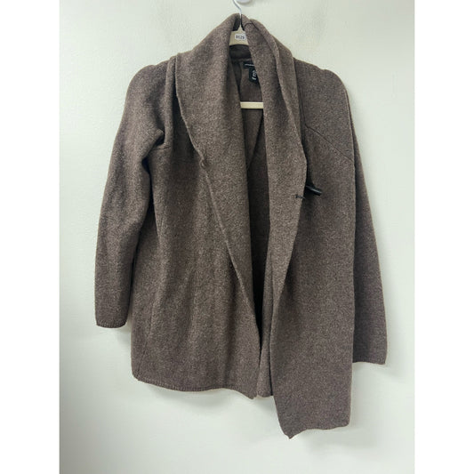 Adrienne Vittadini Loose Fit Sweater in Brown Sz S