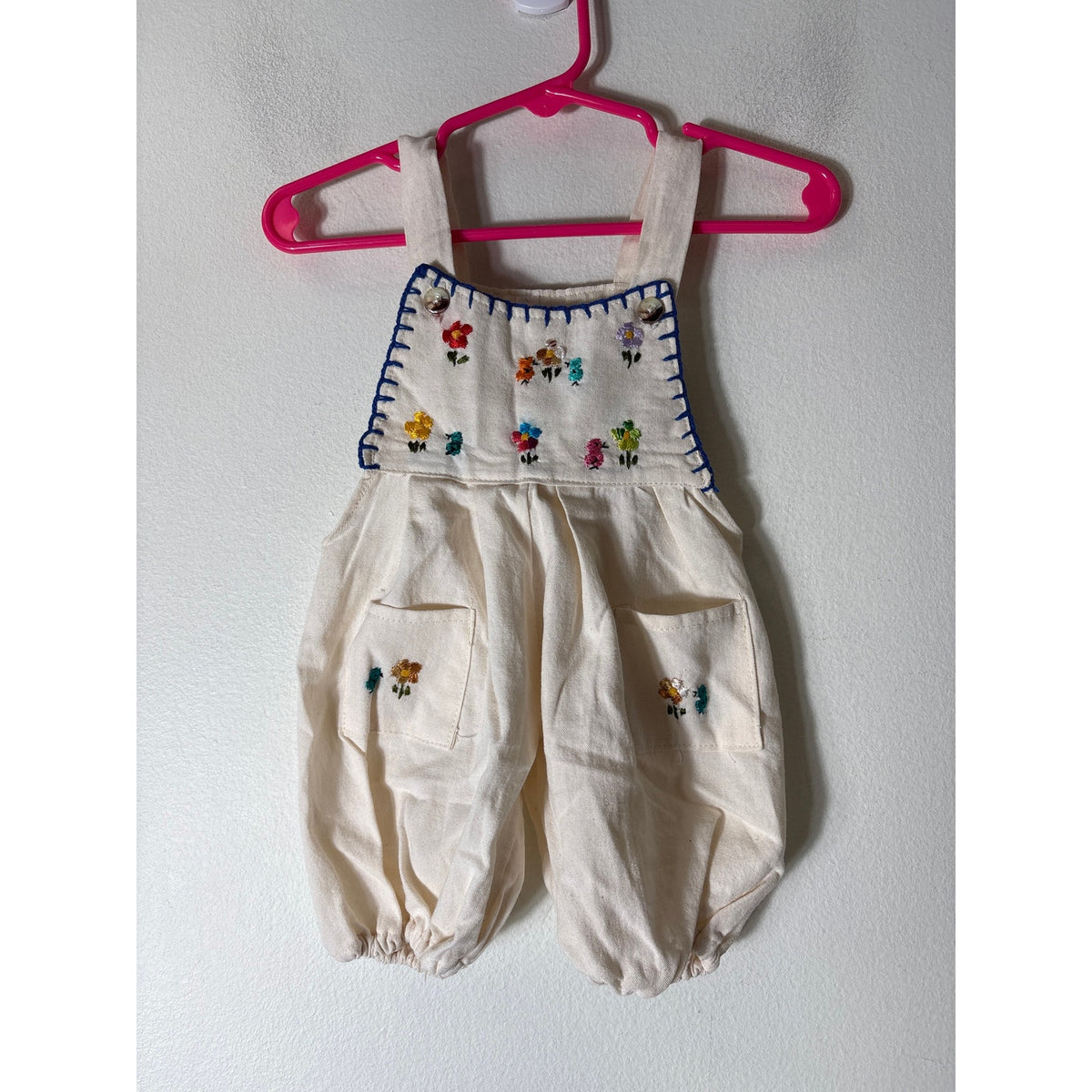 Baby Vintage handmade overalls Sz 0