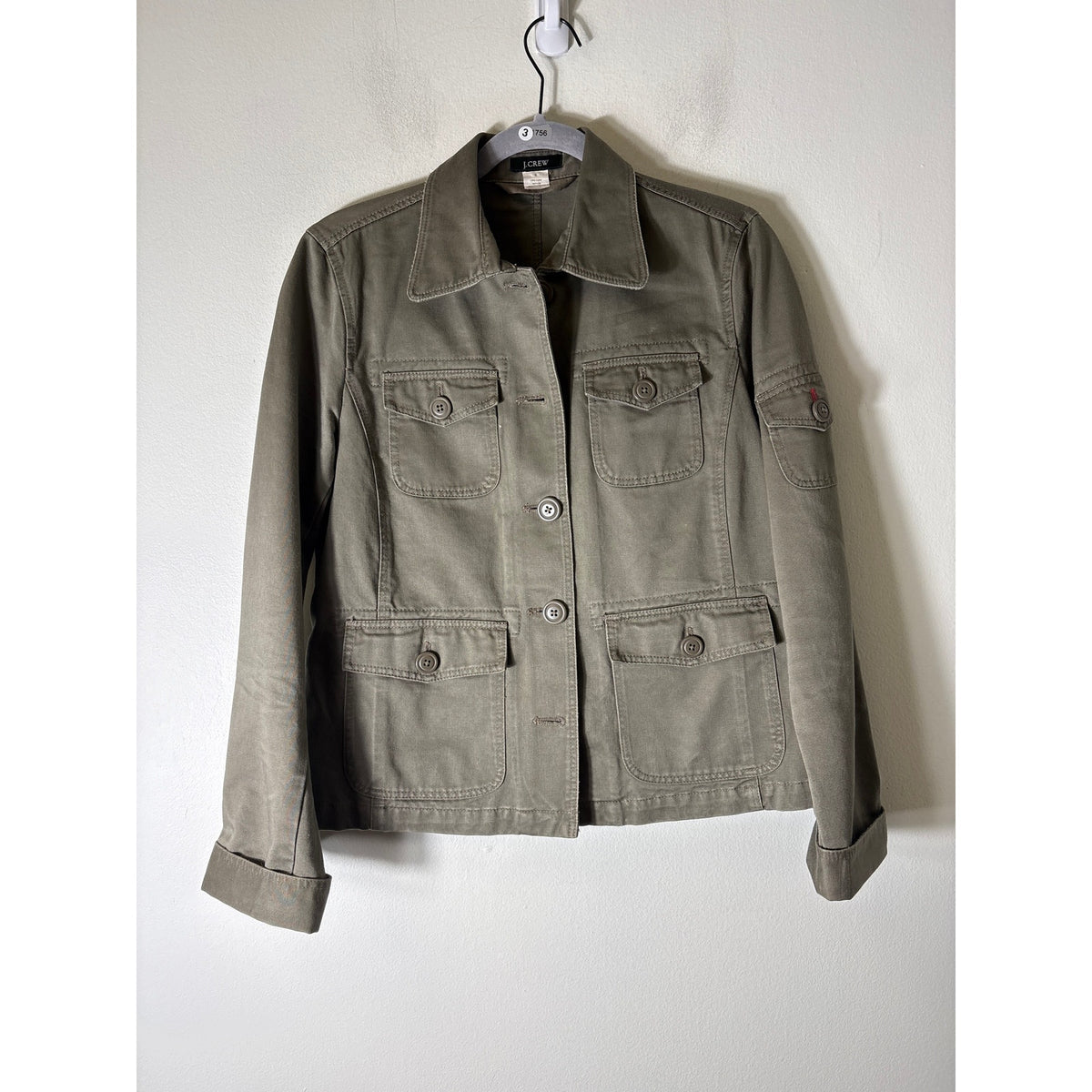 J.Crew Olive Green Barn Jacket Sz S