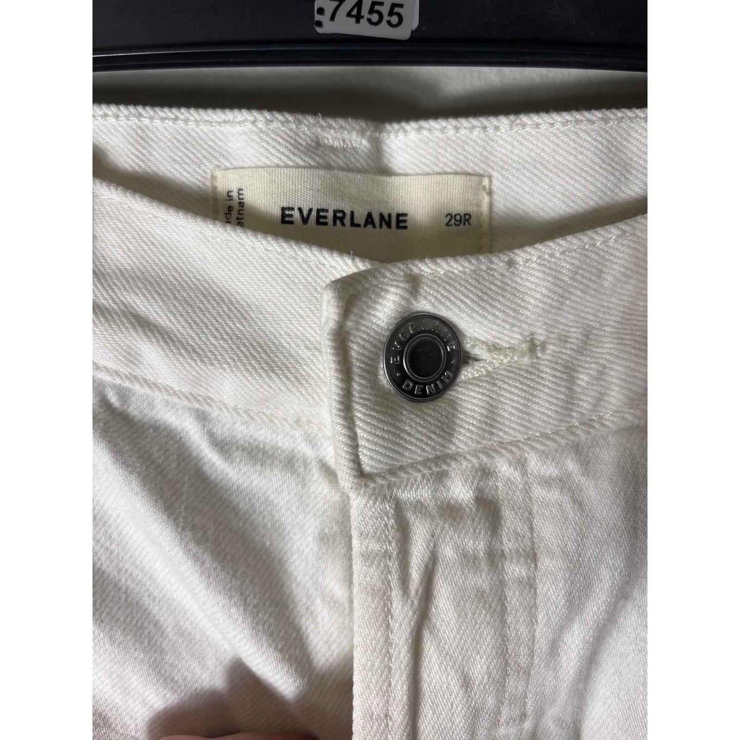 Everlane White/Denim Front/Back Jeans Sz 29R