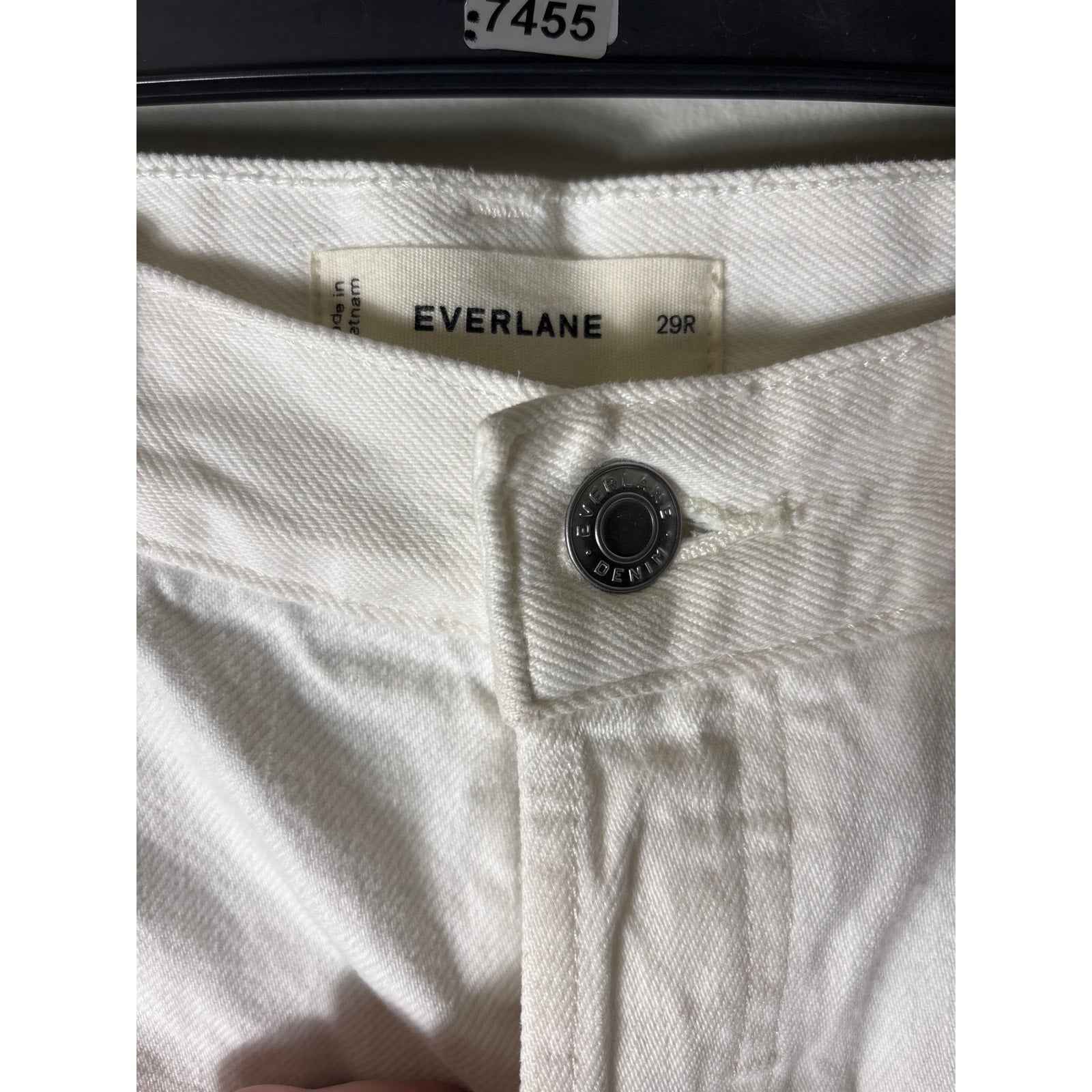 Everlane White/Denim Front/Back Jeans Sz 29R