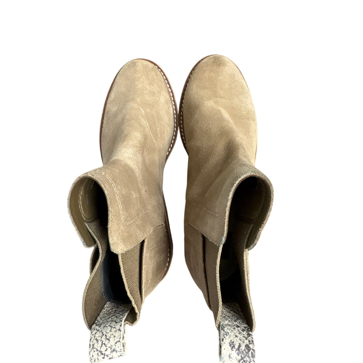 Dolce Vita Olive Suede Huey Boot Sz 8