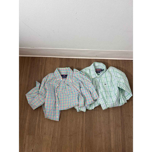 Boys Bundle of 2 Vineyard Vines Shirts Sz S/M