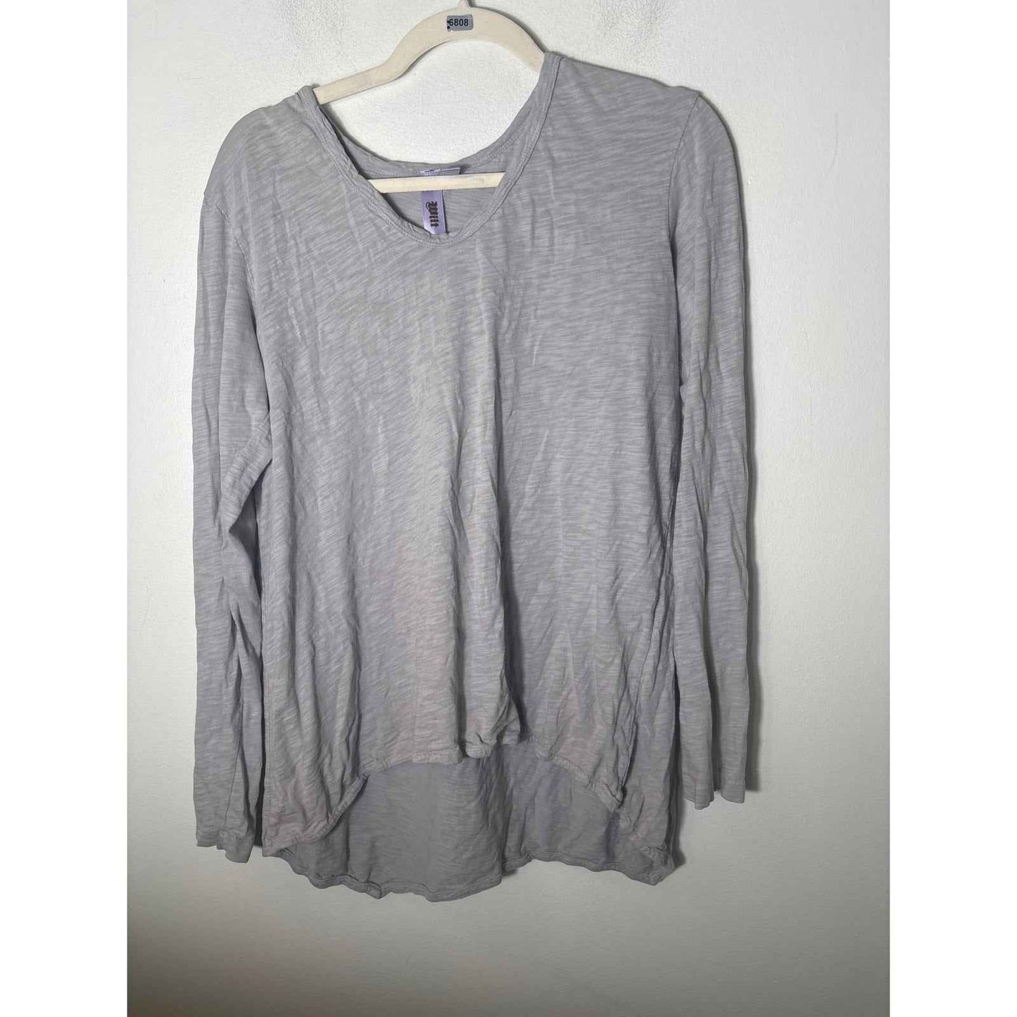 Wilt Gray/Blue Long Sleeve Tee Sz L