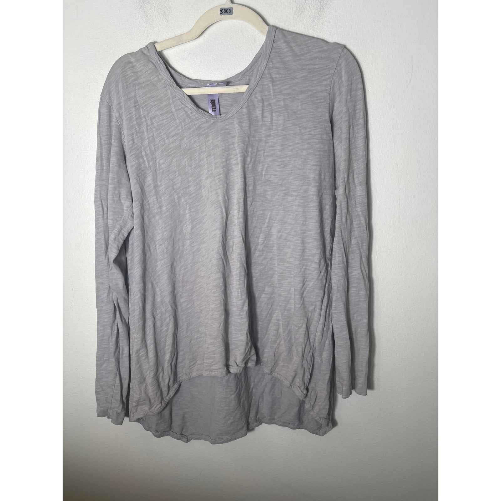 Wilt Gray/Blue Long Sleeve Tee Sz L