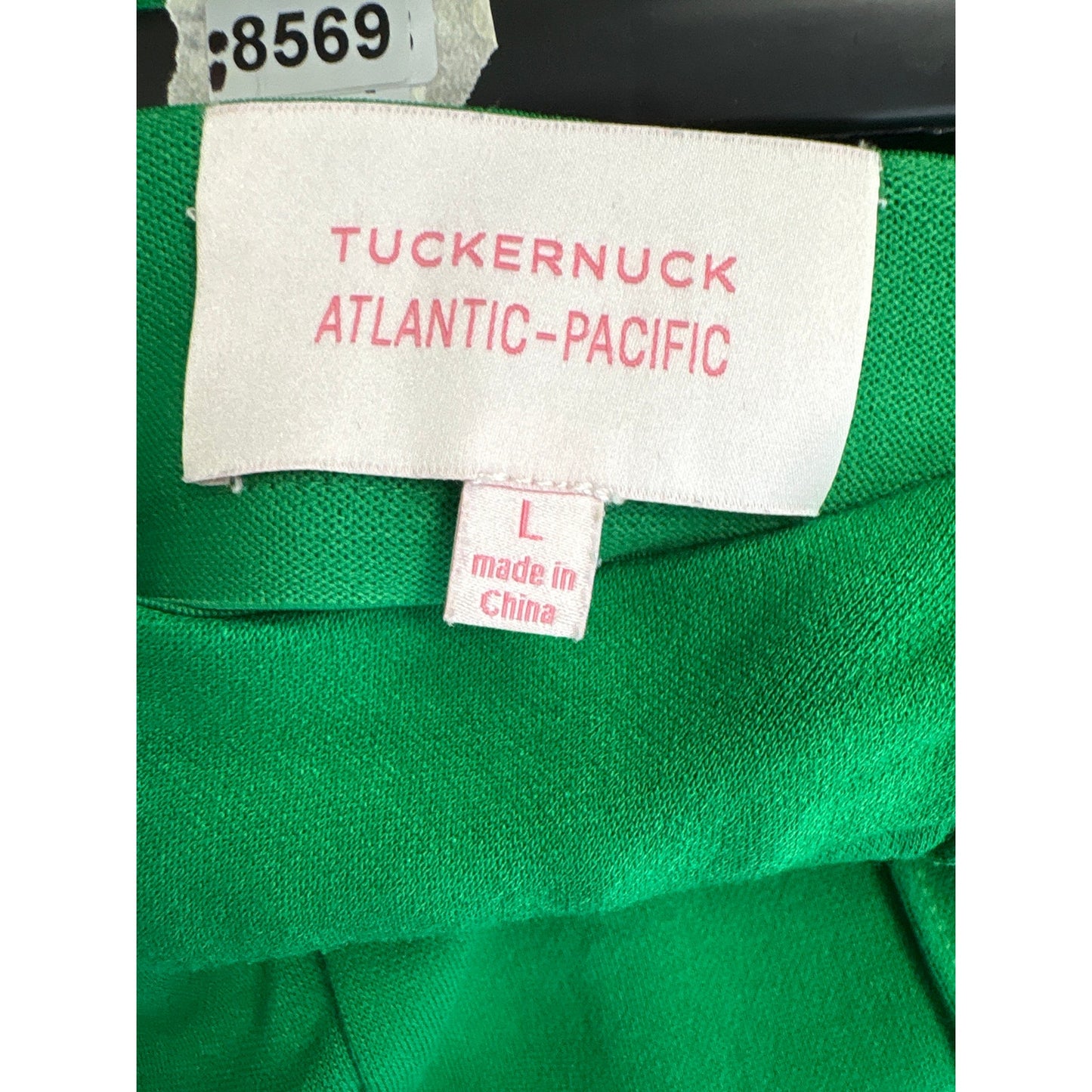 Tuckernuck Kelly Green "Atlantic Pacific" Side Zip Ankle Pants Sz L