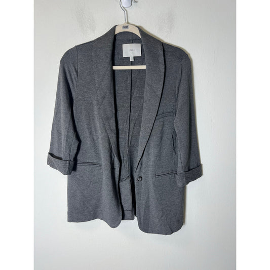 Joie Gray 3/4 Sleeve Jacket Sz S