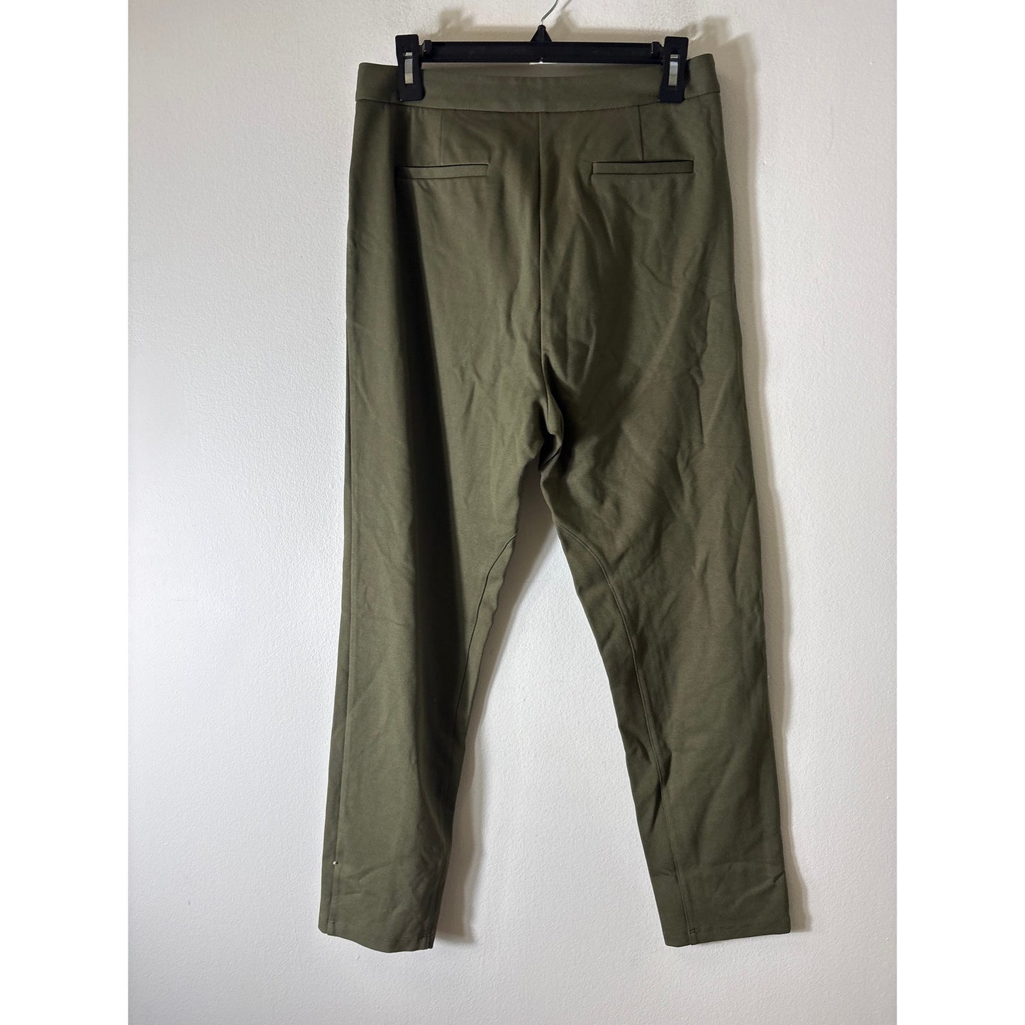 NWT Pearl by Lela Rose Olive Ponte Stephanie Pant Sz 12
