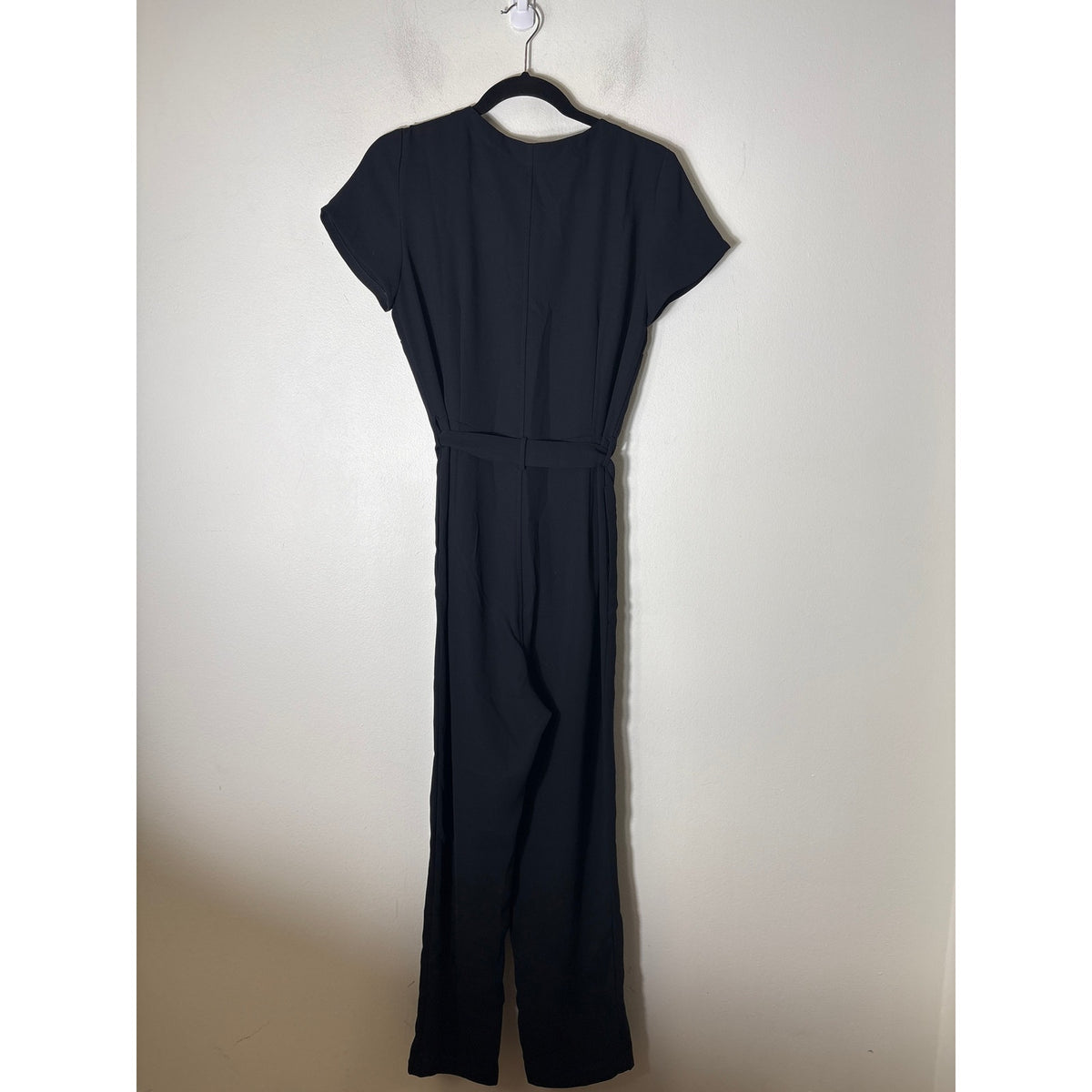 J. Crew Mercantile Black Cap Sleeve Pants Jump Suit Sz 2