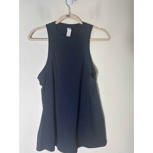 Lululemon Black Sleeveless Athletic Shirt Top Sz SP