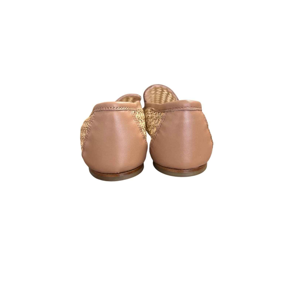 NIB AGL Harper Cognac Rafia Loafer Sz 40