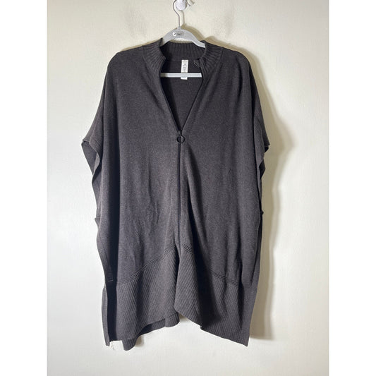 Lululemon Brown Poncho Sweater Sz OS
