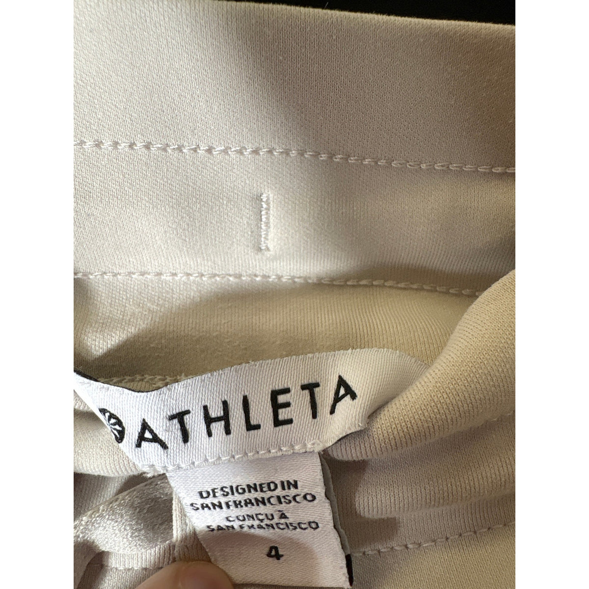 Athleta Stone Pocket Zip Joggers Sz 4